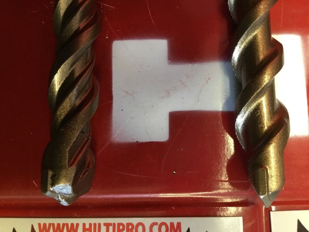 HILTI DRILL BIT 3/4" X 12" SDS PLUS, SET OF 2,