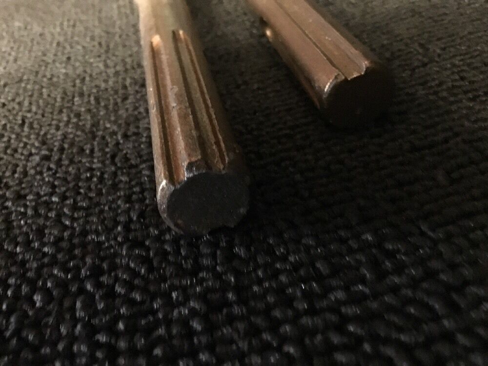 HILTI CHISEL SDS MAX SET FLAT 1" AND POINTED 10-1/2", PREOWNED