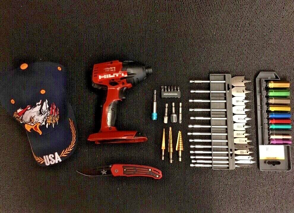 HILTI SID 18-A (BODY ONLY) PREOWNED, FREE HAT, KNIFE AND EXTRAS