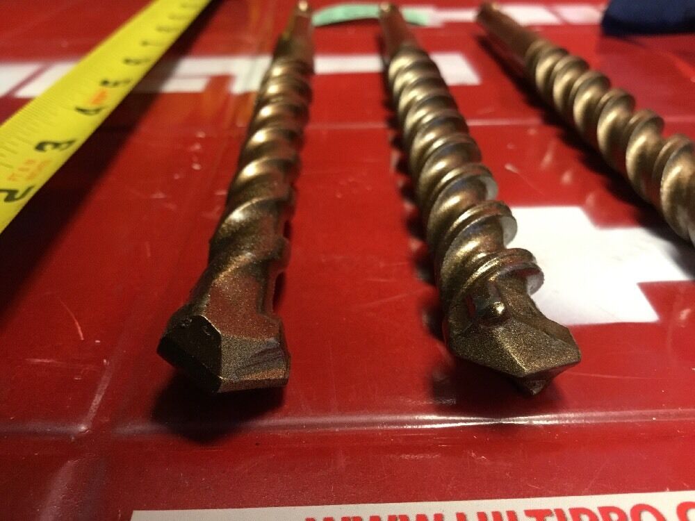 HILTI DRILL BIT 5/8" X 8" SDS PLUS, SET OF 3