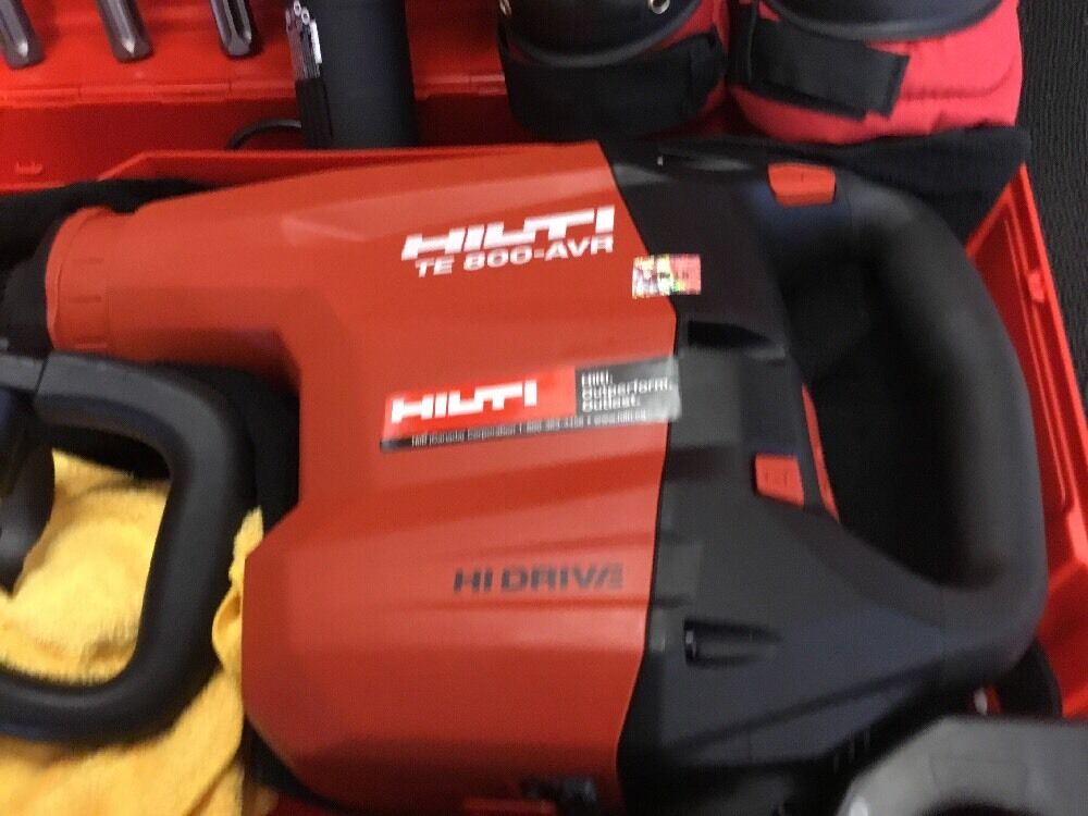 HILTI TE 800 AVR, NEW, FREE GRINDER, CHISELS, A LOT OF EXTRA ITEMS, FAST SHIP