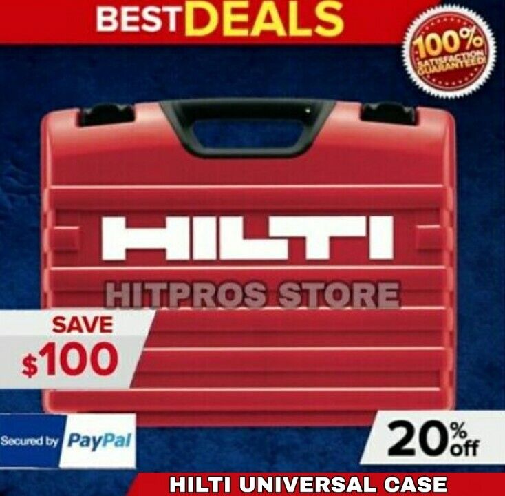 HILTI UNIVERSAL CASE, FITS ANY TOOL, BRAND NEW, THE BEST CASE, FAST SHIPPING