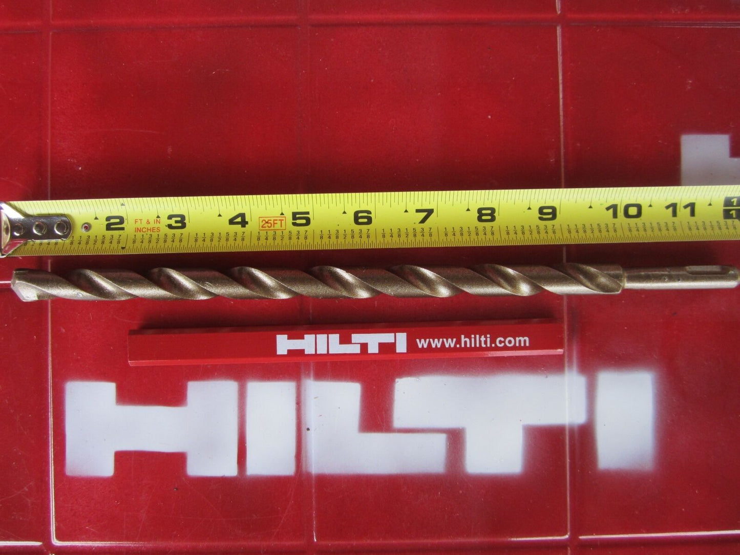 HILTI TE-C 1/2 x 11", SDS PLUS, PREOWNED,FREE HILTI PENCIL,L@@K, FAST SHIPPING