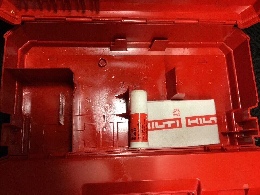 HILTI TE 14 ORIGINAL CASE (ONLY CASE), PREOWNED, FREE HILTI GREASE