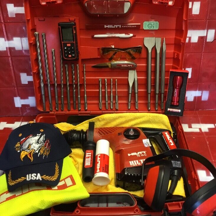 HILTI TE 16-C, EXCELLENT CONDITION, FREE EXTRAS, STRONG