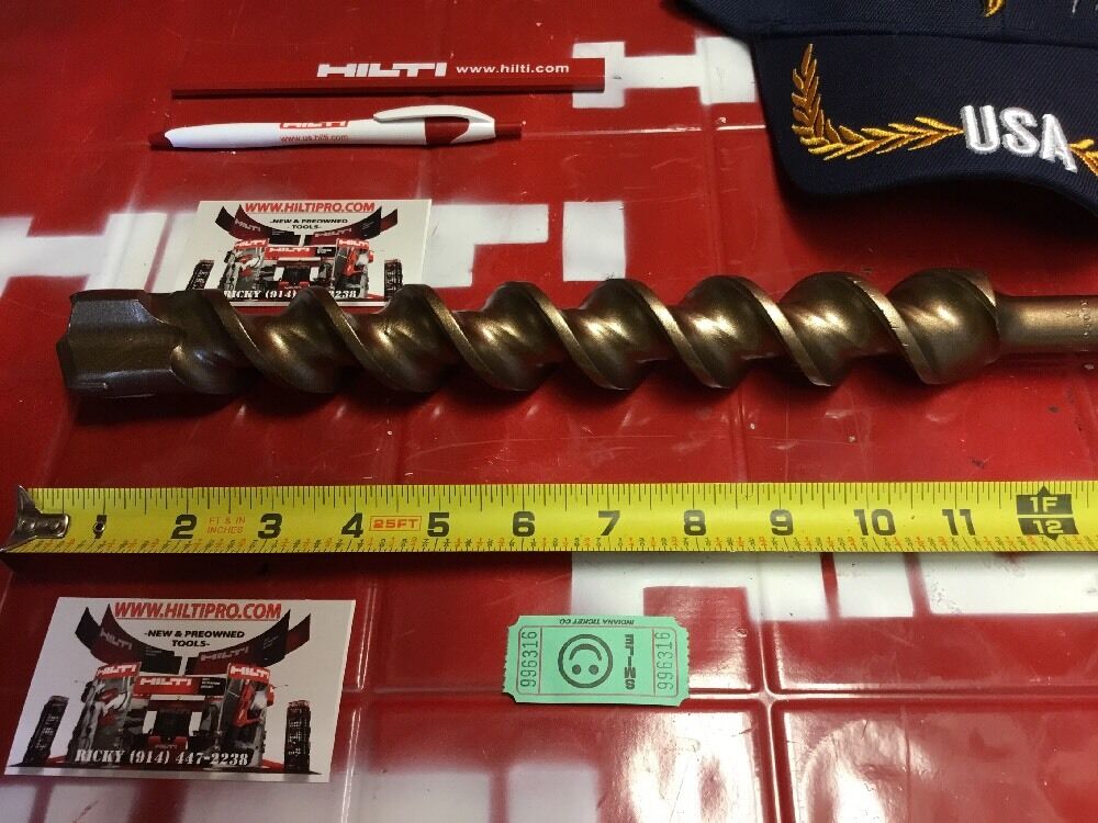 HILTI BIT SDS MAX 1-1/2" X 16-1/2" PREOWNED