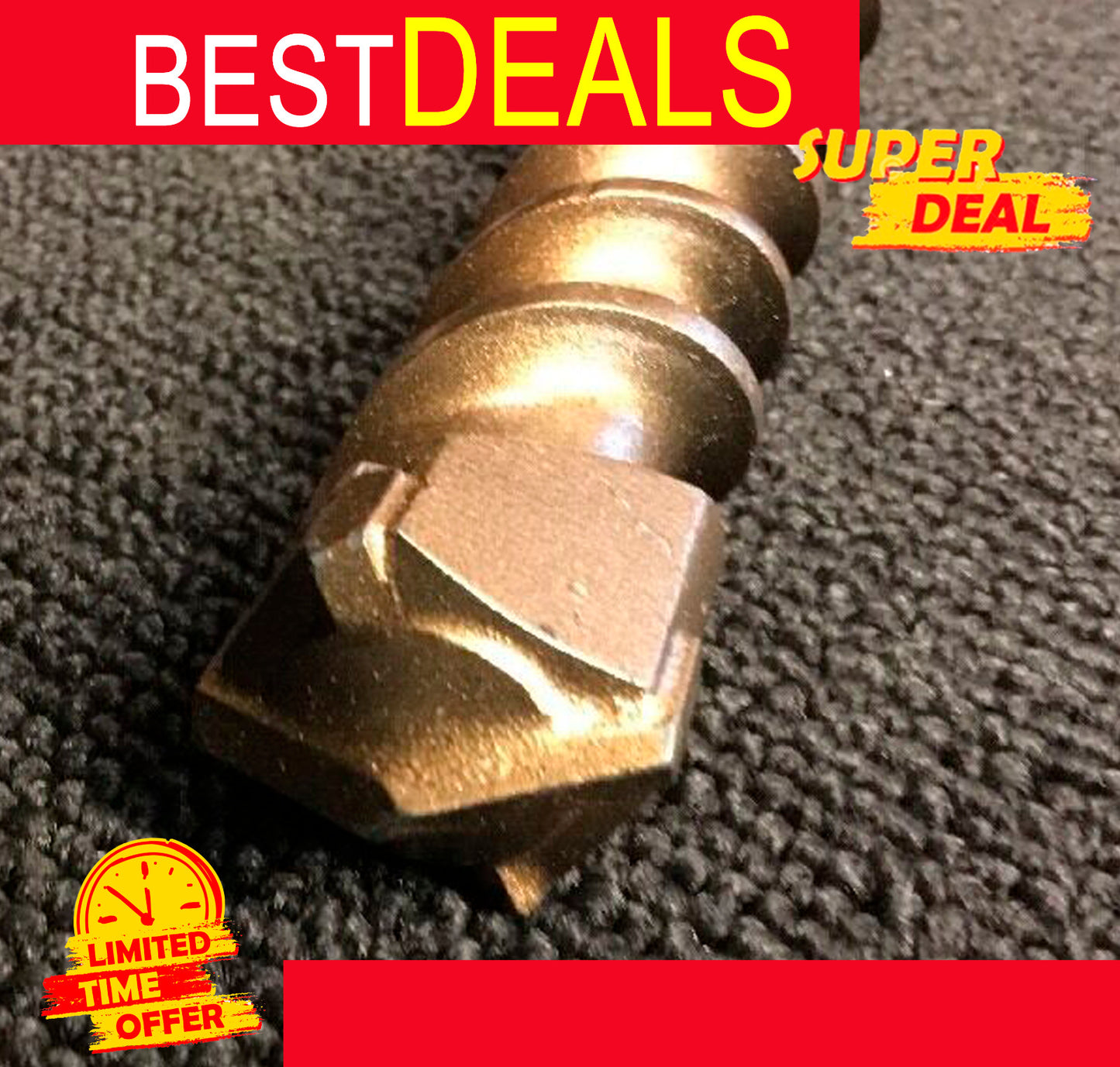 HILTI BIT SDS PLUS 1-1/8" X 10" PREOWNED