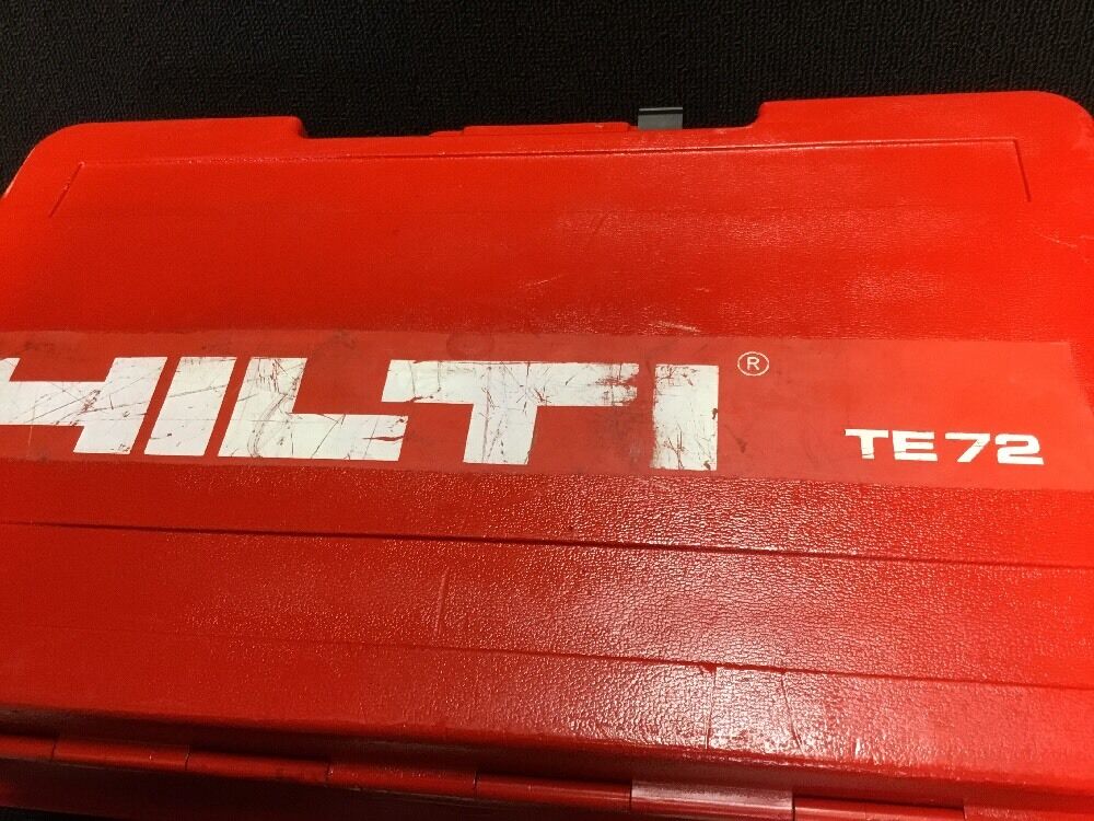 HILTI CASE TE 72 ORIGINAL CASE, GREAT CONDITION,