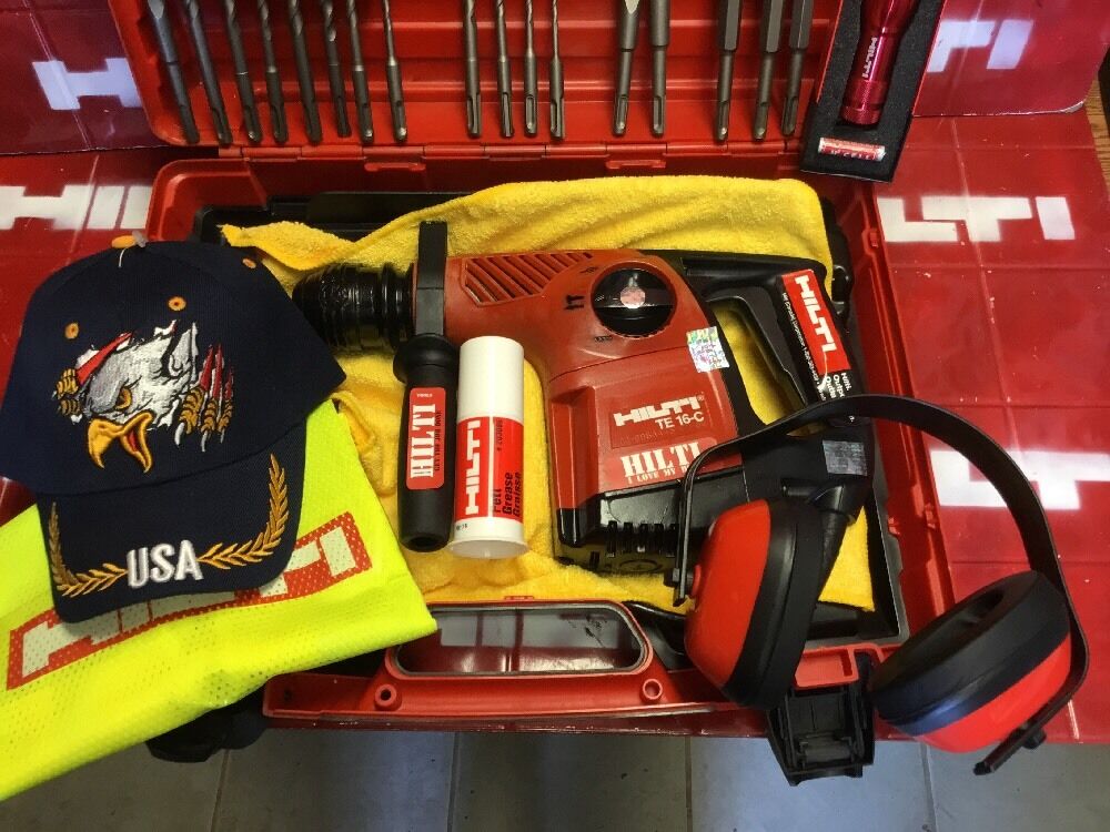 HILTI TE 16-C, EXCELLENT CONDITION, FREE EXTRAS, STRONG