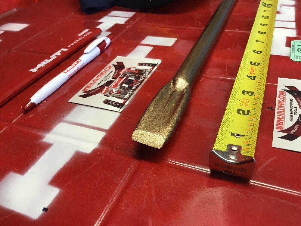 HILTI CHISEL NARROW FM SDS MAX 1" X 19" PREOWNED