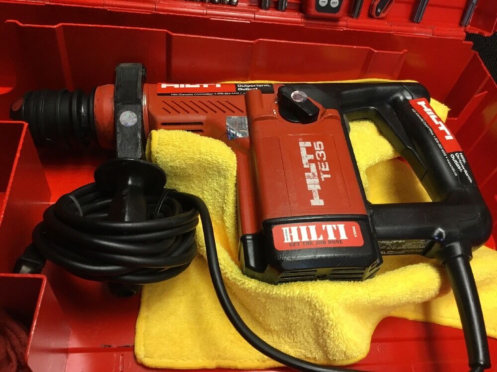 HILTI TE 35, PREOWNED, FREE BITS, LASER DISTANCE METER