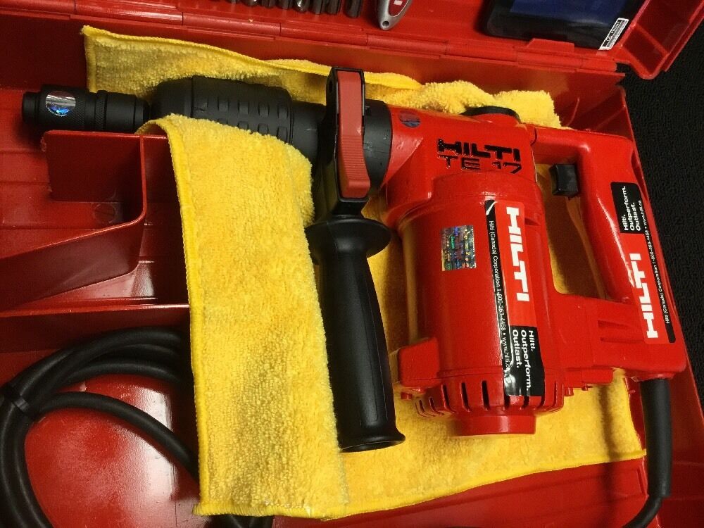 HILTI TE 17 GREAT CONDITION, FREE TABLET, BITS AND EXTRAS