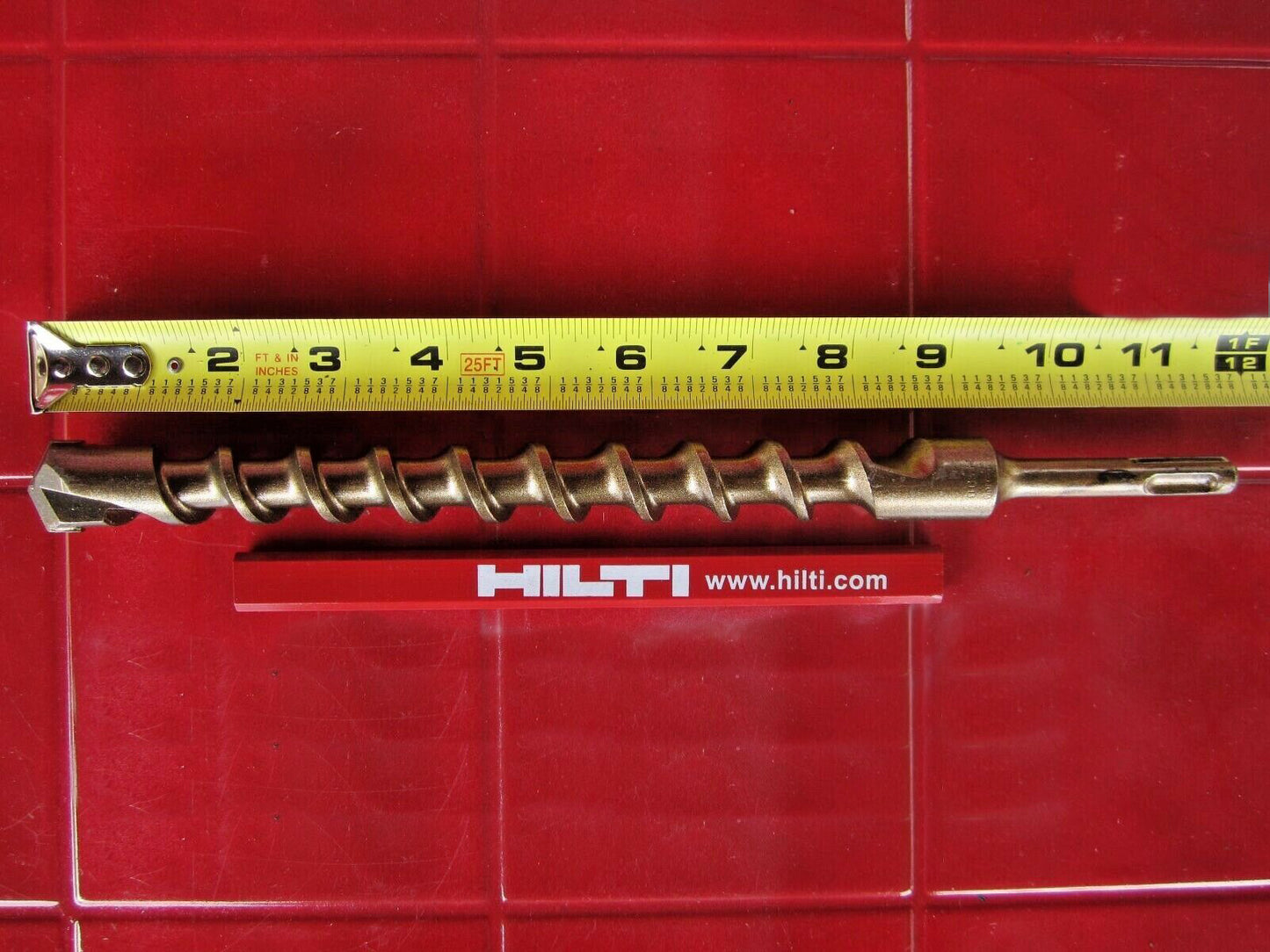 HILTI TE-C 3/4 x 9", SDS PLUS, PREOWNED,FREE HILTI PENCIL,L@@K, FAST SHIPPING