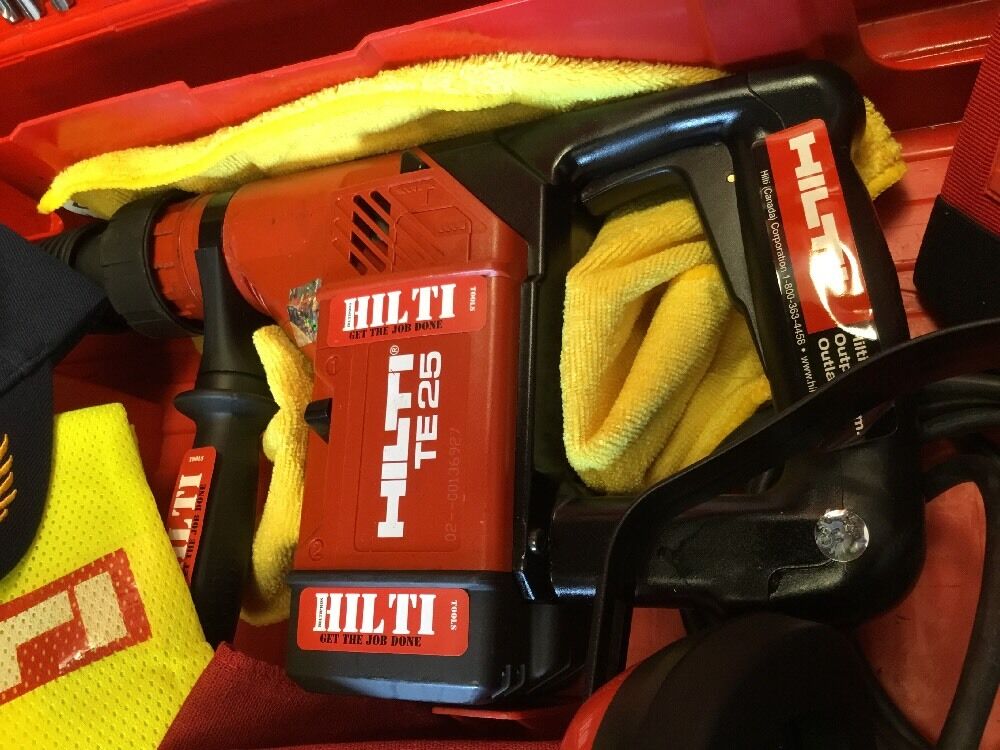 HILTI TE 25, MADE IN GERMANY, PREOWNED, FREE EXTRAS