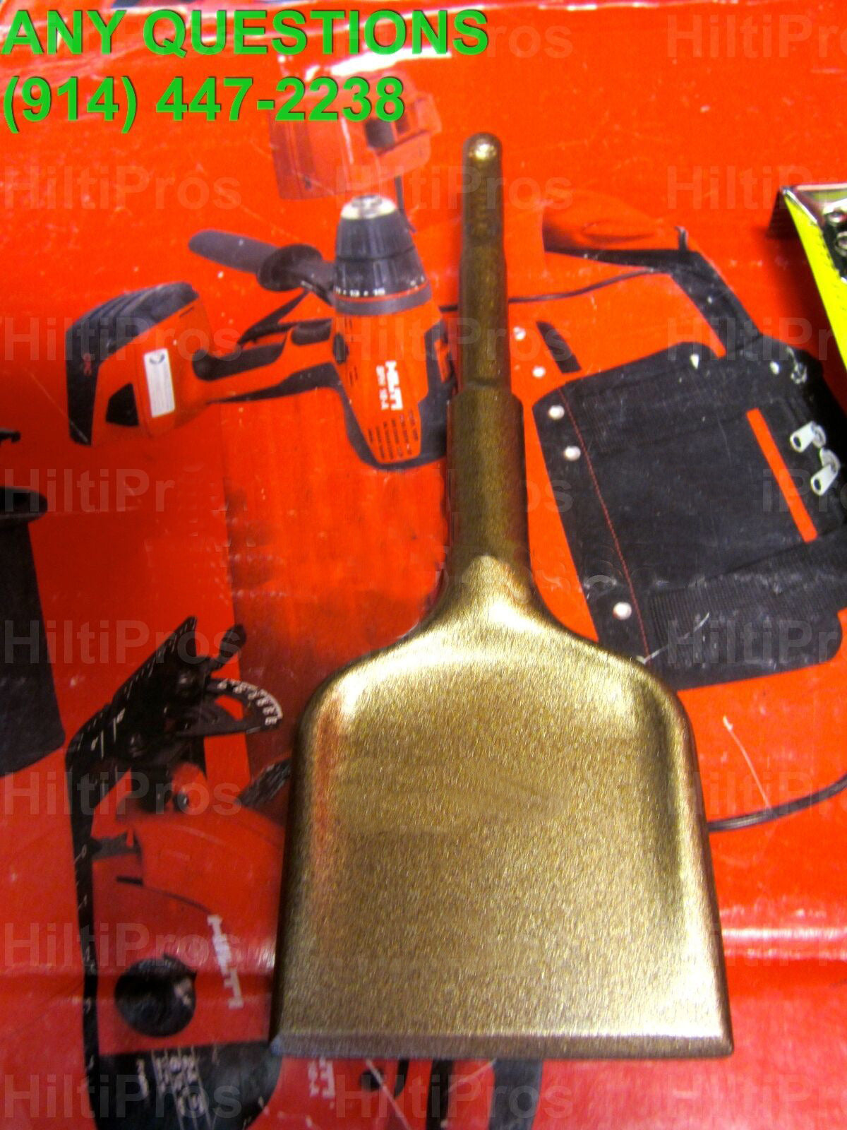 HILTI WIDE FLAT CHISEL/SCRAPER TE-CP-SPM 6/18, FREE PENCIL & HAT, FAST SHIP