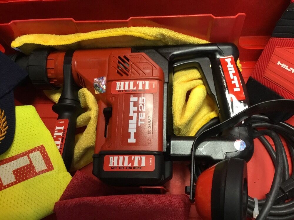 HILTI TE 25, MADE IN GERMANY, PREOWNED, FREE EXTRAS