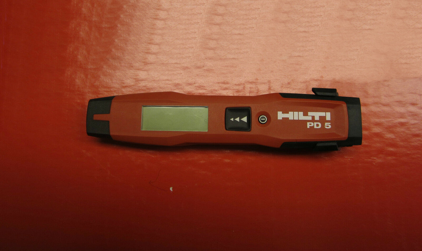 HILTI PD 5 LASER RANGE METER, BRAND NEW