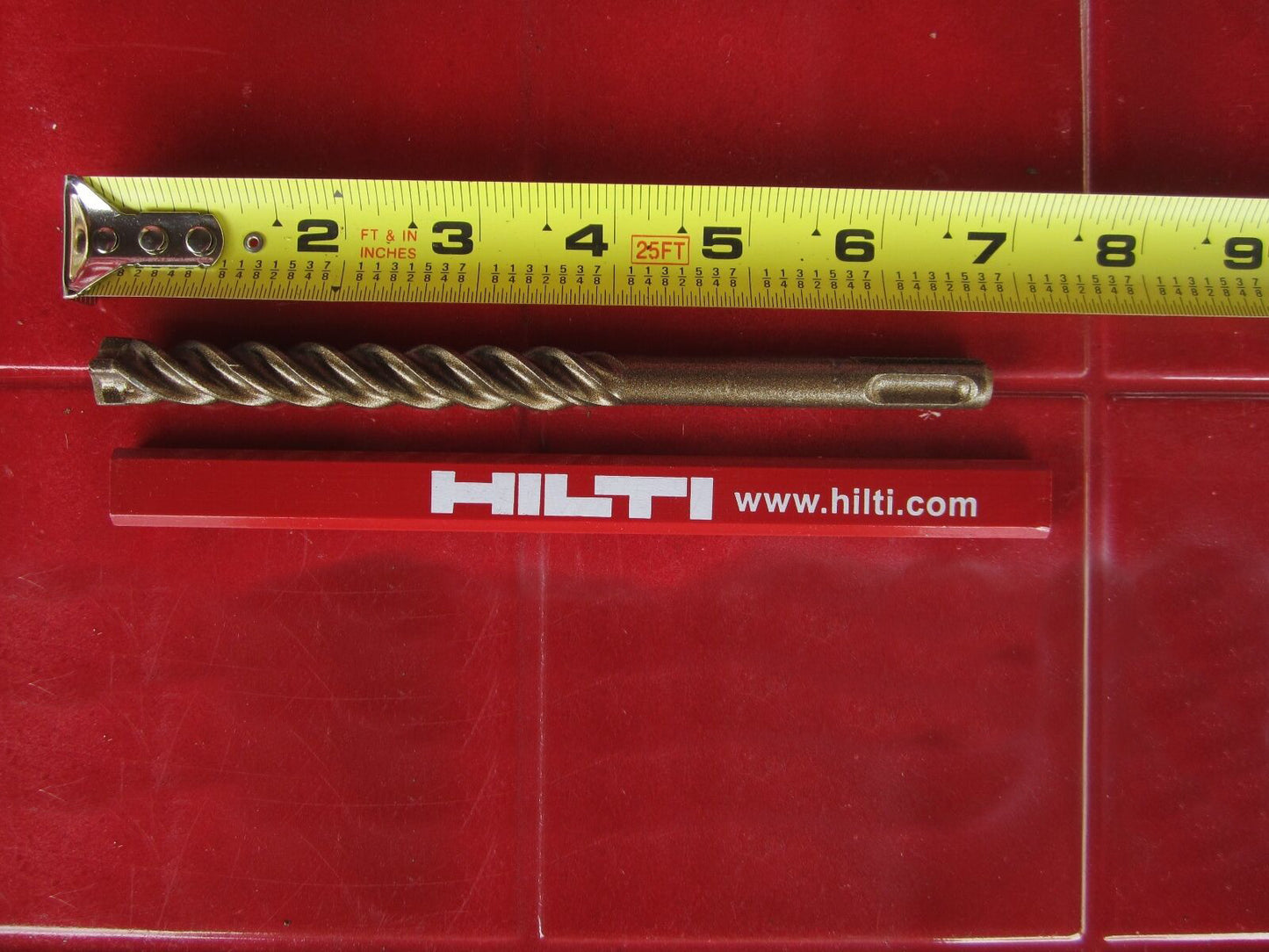 HILTI TE-C 1/2 x 6", SDS PLUS, PREOWNED,FREE HILTI PENCIL,L@@K, FAST SHIPPING