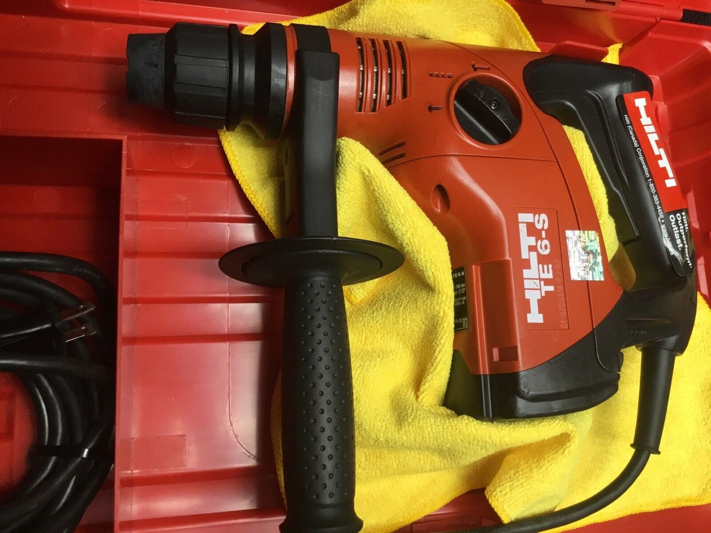 HILTI TE 6-S PREOWNED, FREE SID 2-A, EXTRAS, MADE IN GERMANY