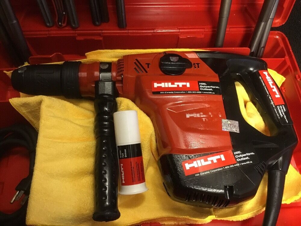 HILTI TE 60, PREOWNED, FREE HILTI GRINDER, BITS, EXTRAS