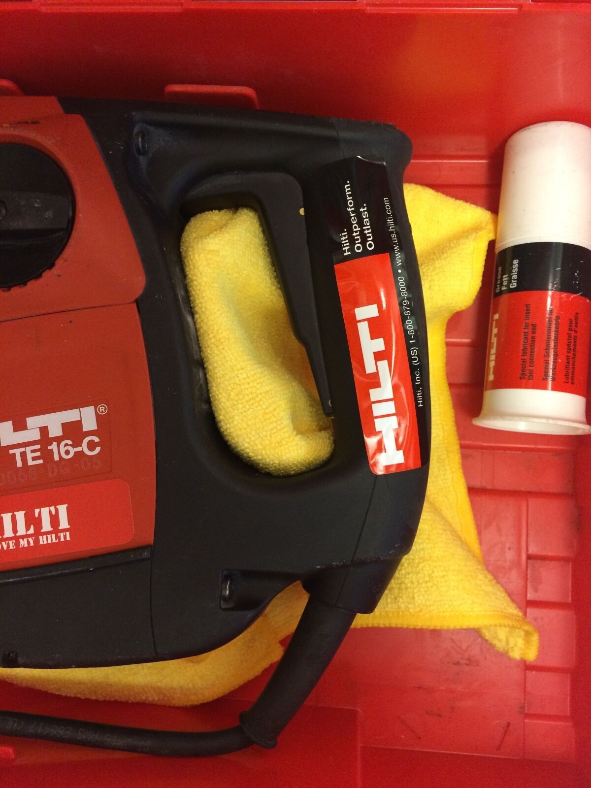 HILTI TE 16-C, MINT CONDITION, FREE BITS, EXTRAS,