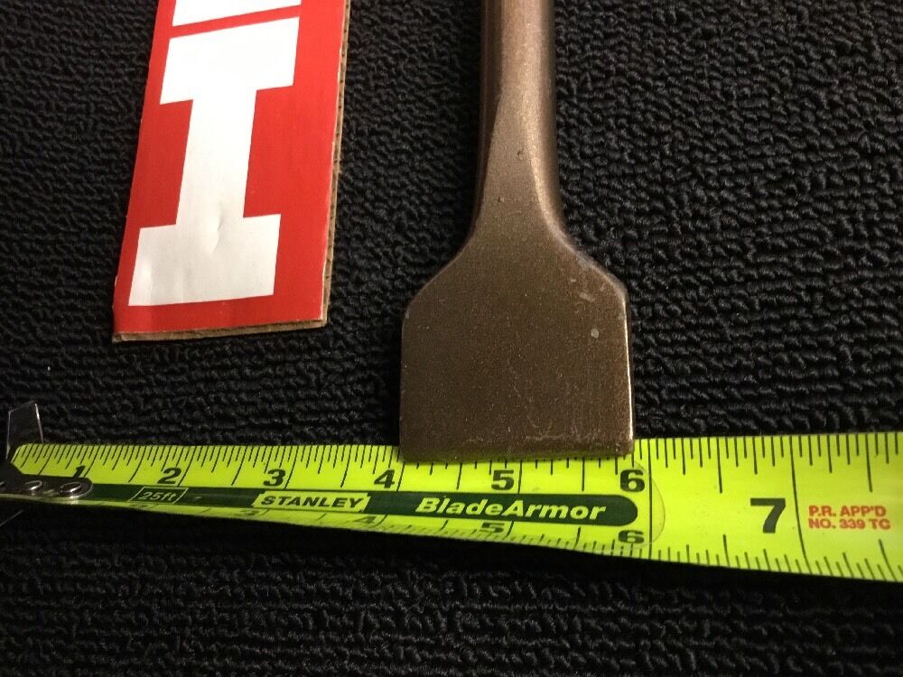 HILTI CHISEL FLAT SDS MAX 1-7/8" X 13-3/4",  PREOWNED