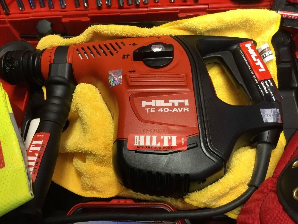 HILTI TE 40-AVR HAMMER DRILL, GERMANY, GREAT, FREE HILTI THERMO