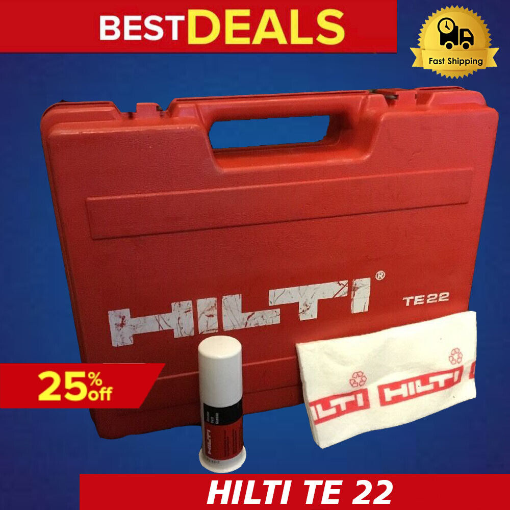 HILTI CASE FOR TE 22 (ONLY CASE), PREOWNED,