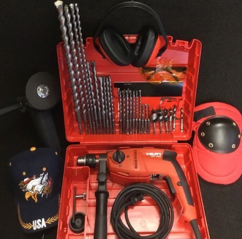 HILTI UH 700 HAMMER DRILL, NEW, FREE ANGLE GRINDER, A LOT OF EXTRAS