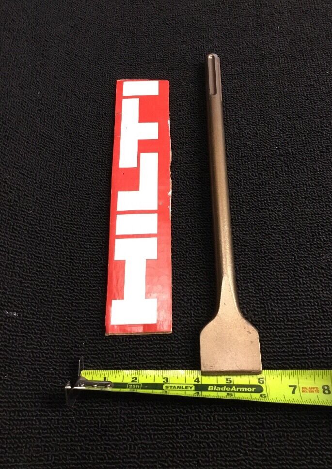 HILTI CHISEL FLAT SDS MAX 1-7/8" X 13-3/4",  PREOWNED