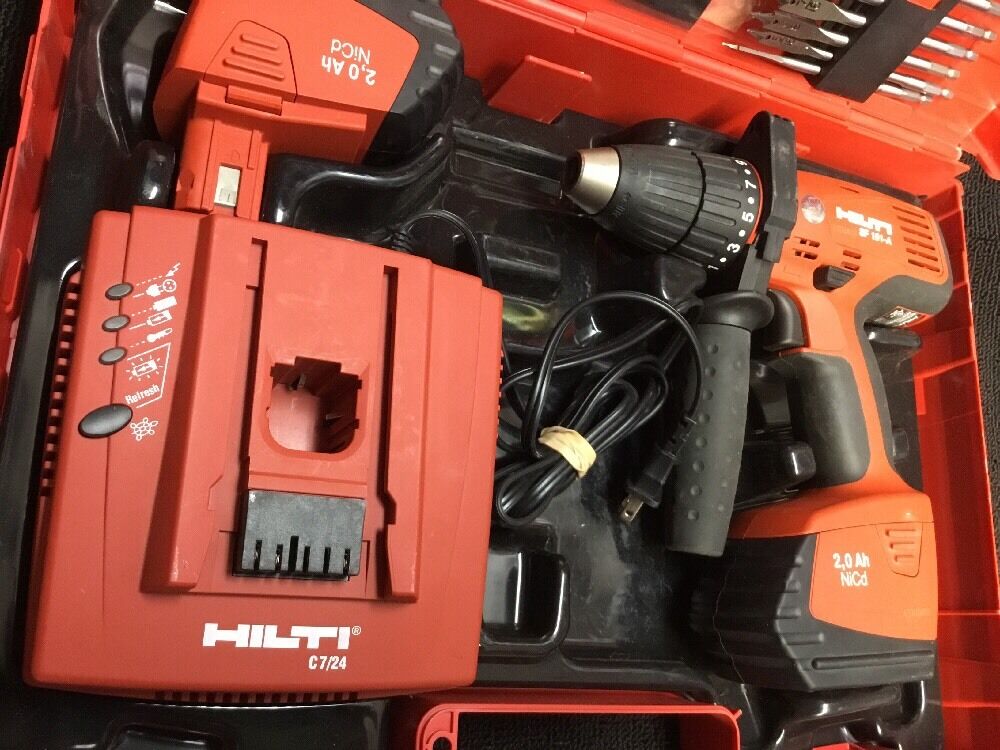 HILTI SF 151-A CORDLESS DRILL SET, NEW, FREE BITS, THERMO, EXTRAS