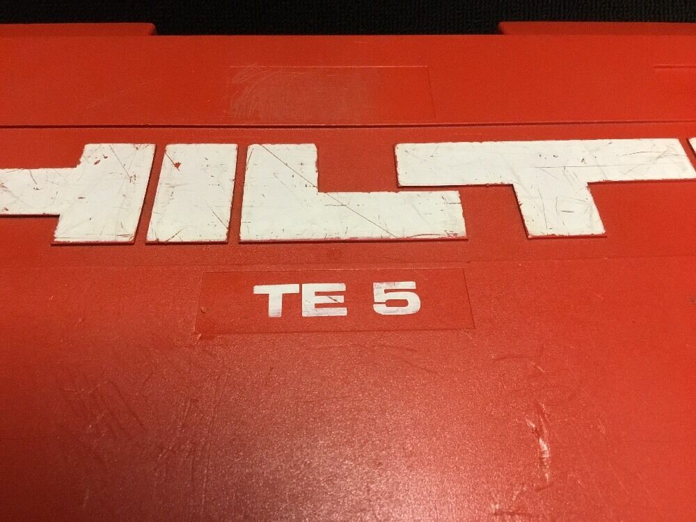 HILTI CASE FOR TE 5 (CASE ONLY), PREOWNED, ORIGINAL