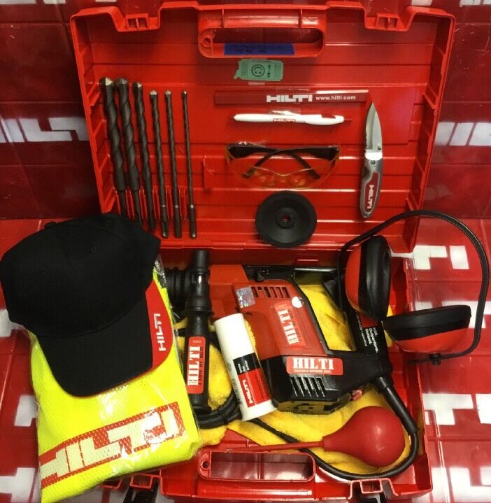 HILTI TE 5 HAMMER DRILL,MADE IN GERMANY, FREE EXTRAS