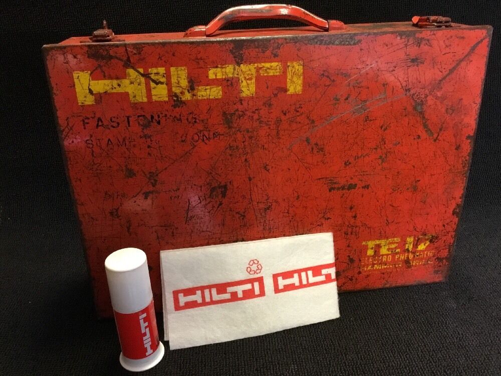 HILTI ORIGINAL CASE TE 17 (CASE ONLY), PREOWNED, FREE HILTI GREASE