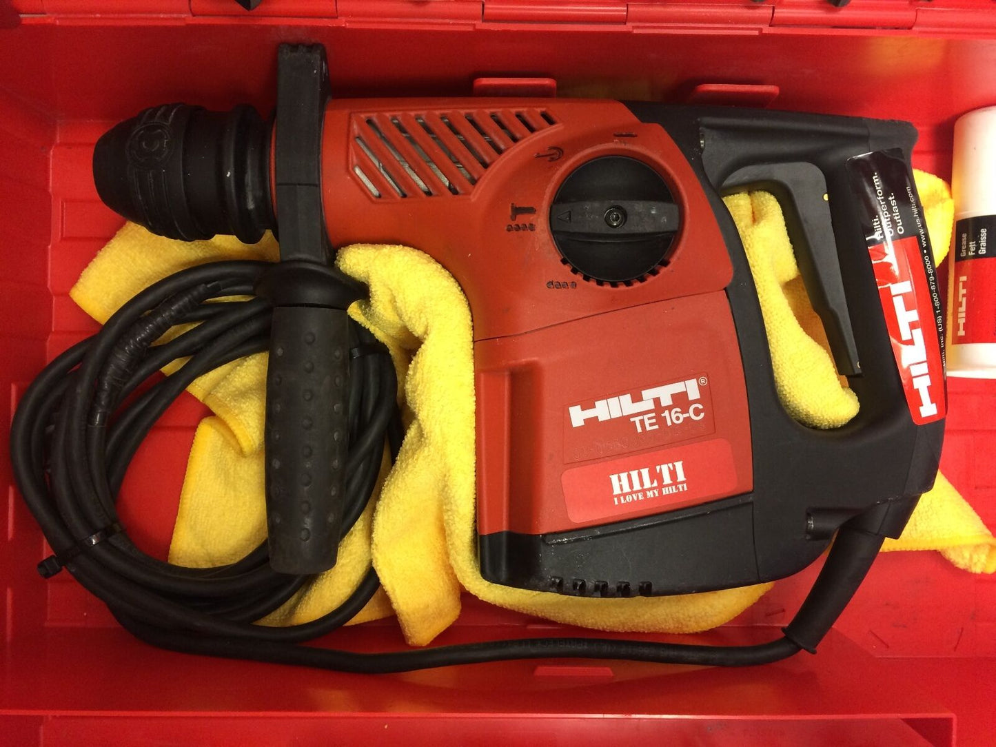 HILTI TE 16-C, MINT CONDITION, FREE BITS, EXTRAS,