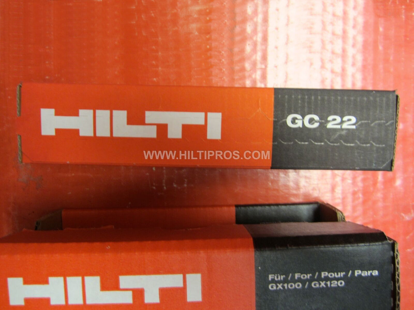 HILTI X-GN 20MX *750* BOX, W. GAS,  3/4 , GC 22 GX 120, FREE HAT, FAST SHIPPING