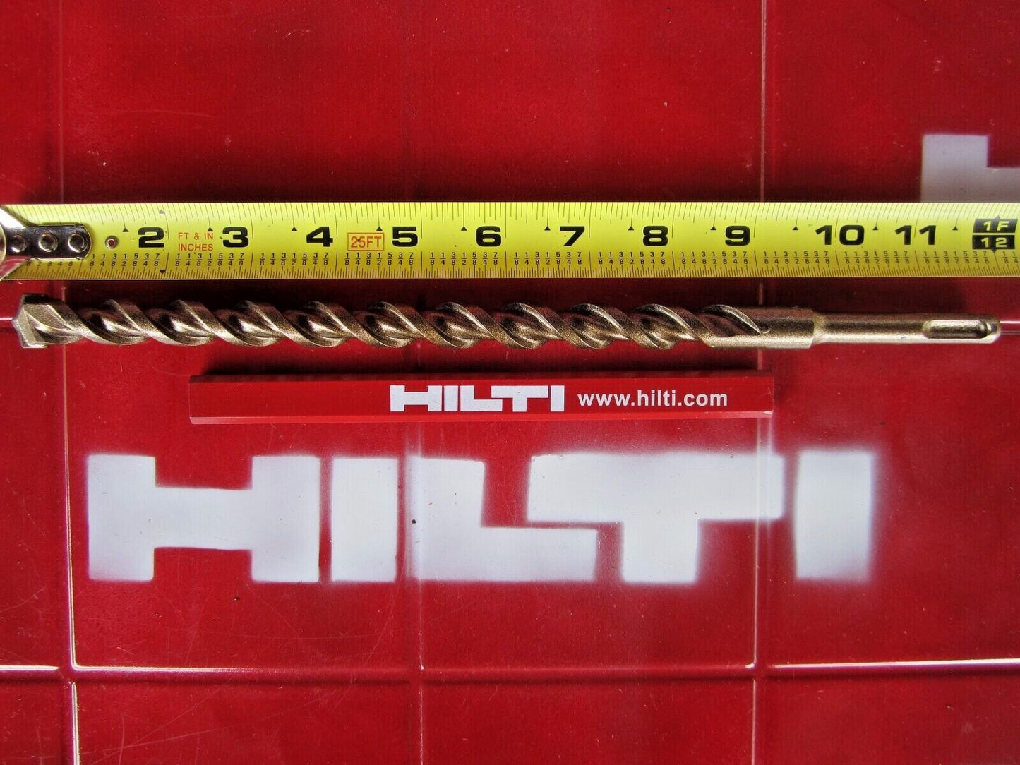 HILTI TE-C 1/2 x 11", SDS PLUS, PREOWNED,FREE HILTI PENCIL,L@@K, FAST SHIPPING