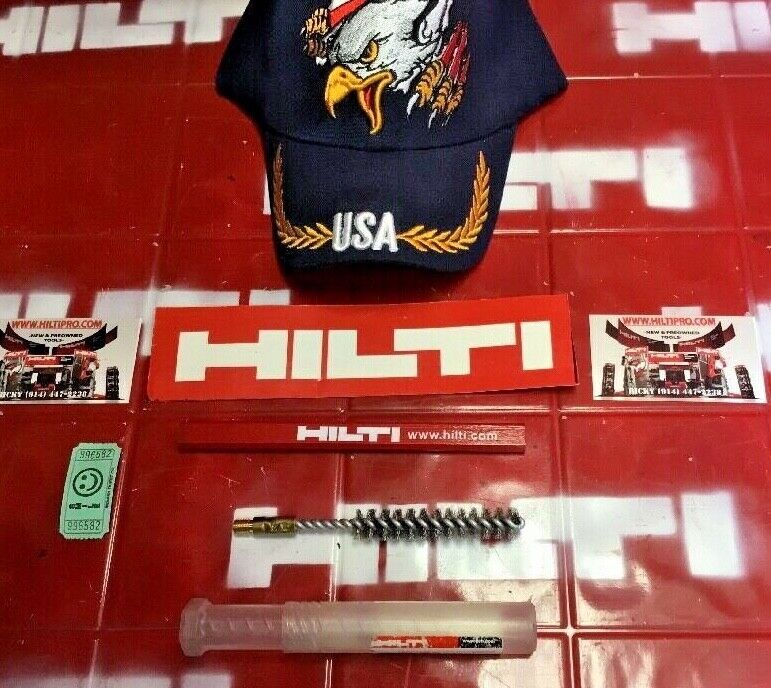 HILTI ROUND BRUSH 9/16", FREE HAT, PENCIL, BRAND NEW