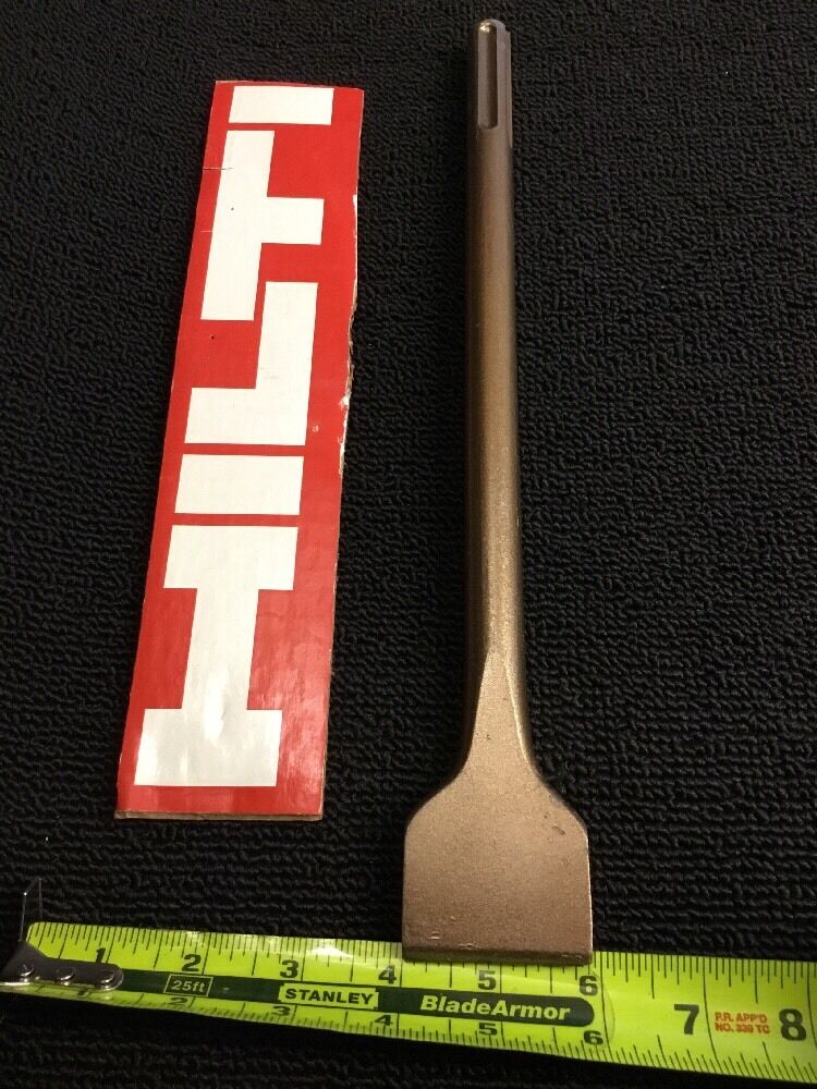 HILTI CHISEL FLAT SDS MAX 1-7/8" X 13-3/4",  PREOWNED