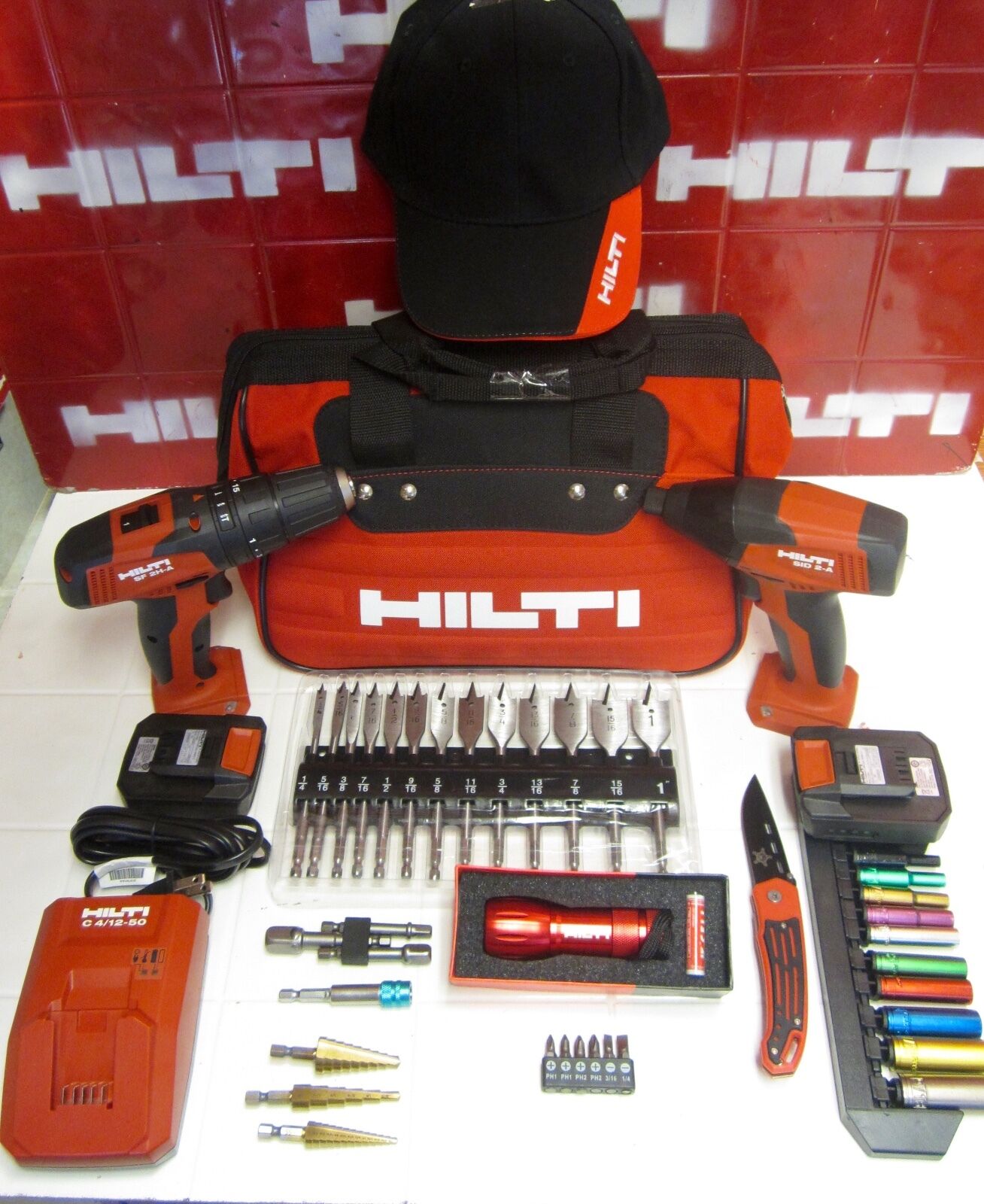 HILTI SID & SF 2H-A DRILL/DRIVER 12 VOLTS  COMBO, NEWEST MODEL