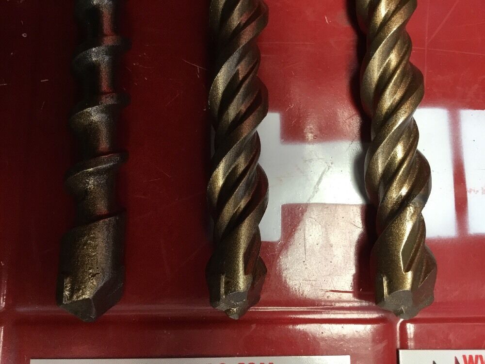 HILTI DRILL BIT 3/4" X 8" SDS PLUS SET OF 3,,