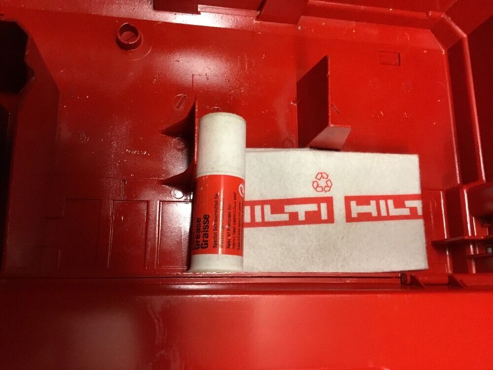 HILTI TE 14 ORIGINAL CASE (ONLY CASE), PREOWNED, FREE HILTI GREASE