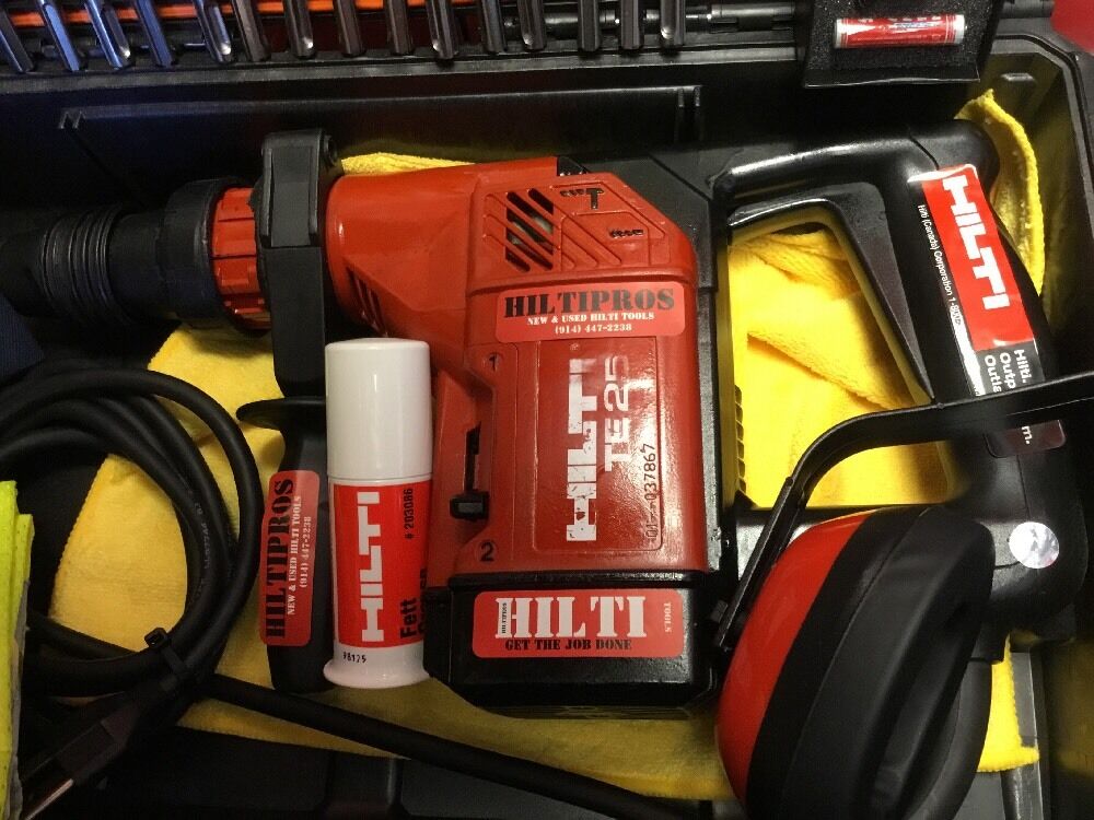 HILTI TE 25, GREAT CONDITION, PREOWNED, FREE EXTRAS