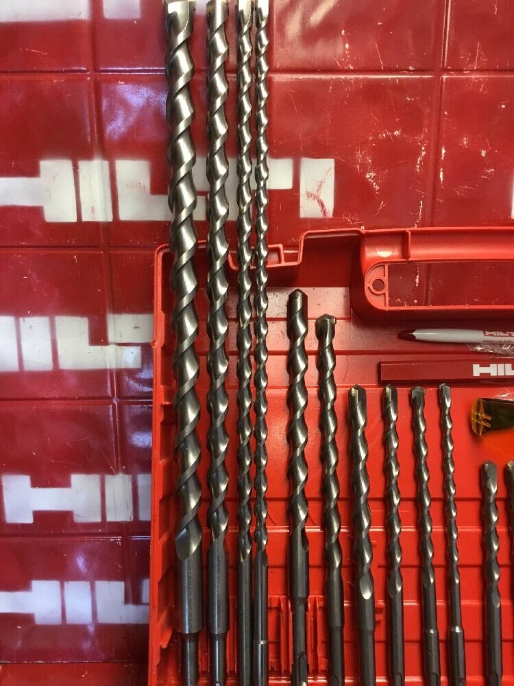 HILTI TE 5 HAMMER DRILL, FREE EXTRAS, LOADED BITS