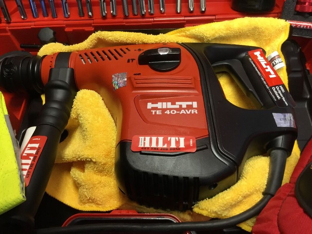 HILTI TE 40-AVR HAMMER DRILL, GERMANY, GREAT, FREE HILTI THERMO