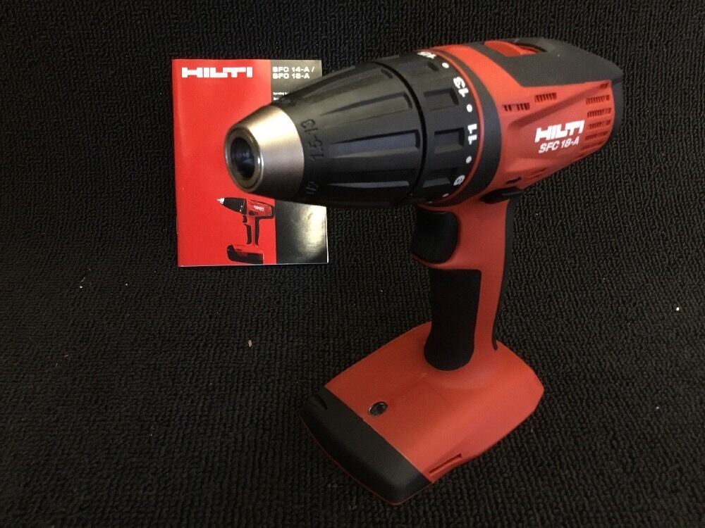 HILTI SFC 18-A, NEW, W/ 2 BATTERIES, FREE GRINDER, A LOT OF EXTRAS