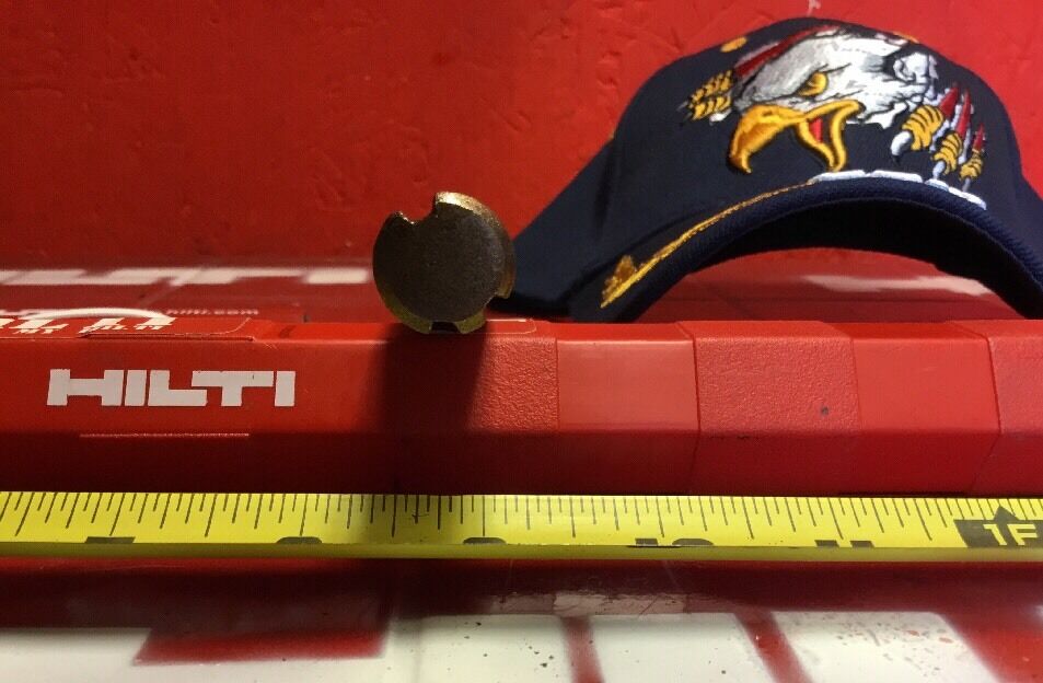 HILTI CHISEL POINTED SDS MAX 11-1/2" PREOWNED