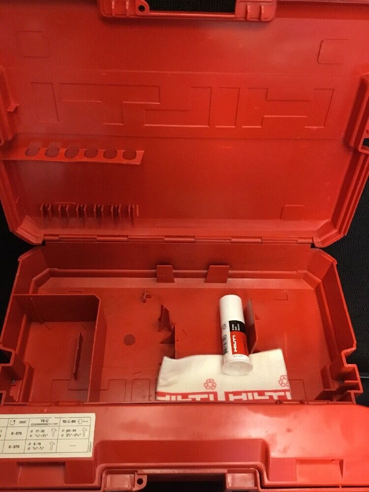 HILTI TE 24 CASE (THIS IS ONLY CASE), PREOWNED, FREE GREASE