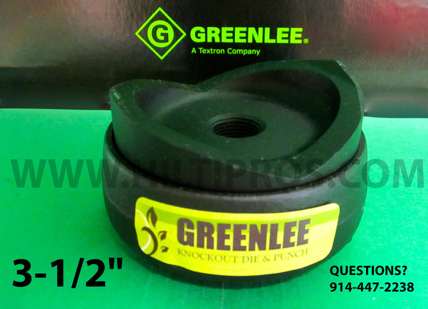 3' 1/2   Greenlee Knockout Punch Die Set