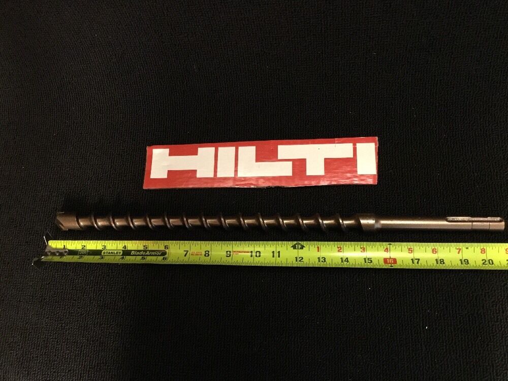 HILTI BIT TE F 1" X 20-3/4" PREOWNED, TE 52, TE 60, TE 72, TE 92